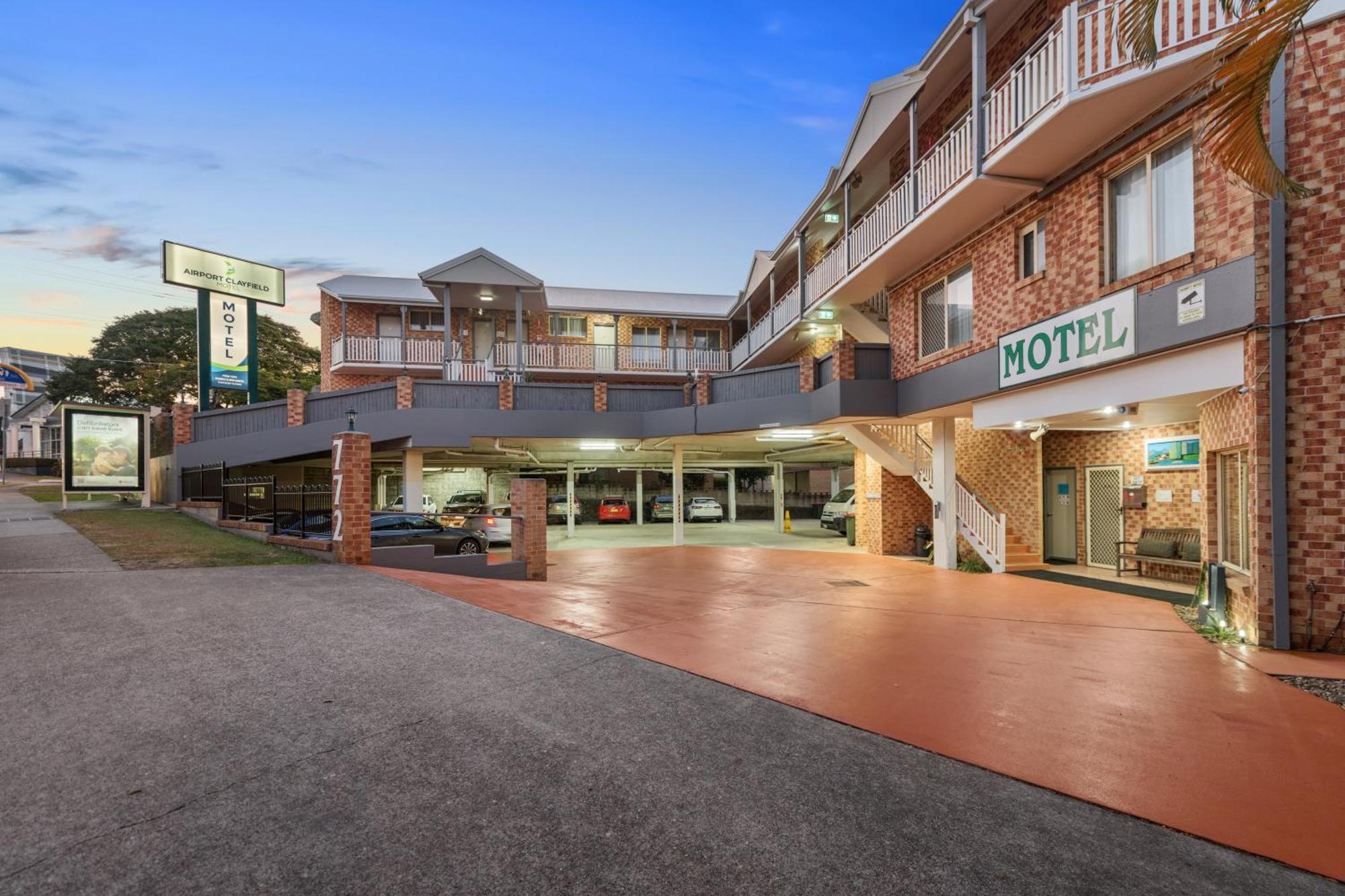 בריסביין Airport Clayfield Motel מראה חיצוני תמונה